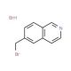 6-(bromomethyl)isoquinoline hydrobromide (CAS 188861-57-6) - chemical structure image