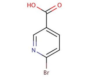 6-Bromonicotinic Acid (CAS 6311-35-9) - chemical structure image