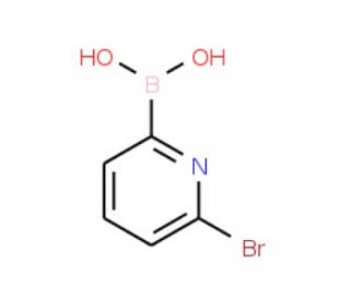 6-Bromopyridine-2-boronic acid (CAS 440680-34-2) - chemical structure image