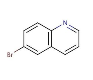 6-Bromoquinoline (CAS 5332-25-2) - chemical structure image