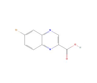 6-Bromoquinoxaline-2-carboxylic Acid (CAS 103596-11-8) - chemical structure image