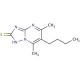 6-butyl-5,7-dimethyl-[1,2,4]triazolo[1,5-a]pyrimidine-2-thiol - chemical structure image