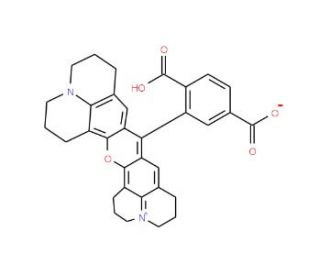 6-Carboxy-X-rhodamine (CAS 194785-18-7) - chemical structure image