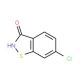 6-Chloro-1,2-benzisothiazol-3(2H)-one (CAS 70-10-0) - chemical structure image