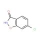 6-Chloro-1,2-benzisoxazol-3-ol (CAS 61977-29-5) - chemical structure image