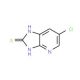 6-chloro-1,3-dihydro-2H-imidazo[4,5-b]pyridine-2-thione (CAS 19918-37-7) - chemical structure image