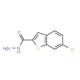 6-Chloro-1-benzothiophene-2-carbohydrazide - chemical structure image