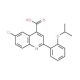 6-Chloro-2-(2-isopropoxyphenyl)quinoline-4-carboxylic acid - chemical structure image