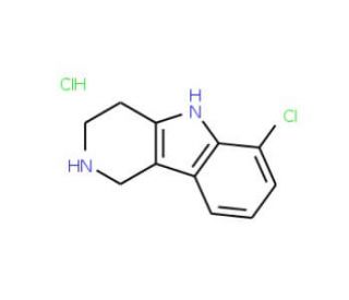 6-Chloro-2,3,4,5-tetrahydro-1H-pyrido[4,3-b]-indole hydrochloride - chemical structure image