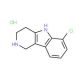 6-Chloro-2,3,4,5-tetrahydro-1H-pyrido[4,3-b]-indole hydrochloride - chemical structure image