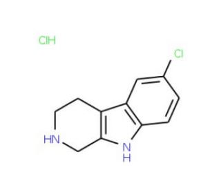 6-Chloro-2,3,4,9-tetrahydro-1H-beta-carboline hydrochloride - chemical structure image