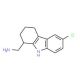 (6-Chloro-2,3,4,9-tetrahydro-1H-carbazol-1-yl)-methylamine - chemical structure image