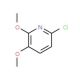 6-Chloro-2,3-dimethoxypyridine (CAS 1087659-30-0) - chemical structure image