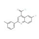 6-chloro-2-(3-methylphenyl)quinoline-4-carbonyl chloride - chemical structure image