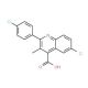 6-Chloro-2-(4-chlorophenyl)-3-methylquinoline-4-carboxylic acid - chemical structure image