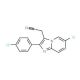 6-Chloro-2-(4-chlorophenyl)imidazo[1,2-a]pyridine-3-acetonitrile (CAS 82626-72-0) - chemical structure image