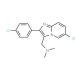 6-Chloro-2-(4-ClPh)-N,N-dimethylimidazo[1,2-a]pyridine-3-methanamine (CAS 365213-33-8) - chemical structure image