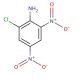6-Chloro-2,4-dinitroaniline (CAS 3531-19-9) - chemical structure image