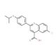 6-Chloro-2-(4-isopropoxyphenyl)quinoline-4-carboxylic acid - chemical structure image