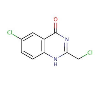 6-chloro-2-(chloromethyl)quinazolin-4(3H)-one - chemical structure image