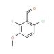 6-Chloro-2-fluoro-3-methoxybenzaldehyde (CAS 112641-64-2) - chemical structure image