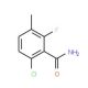 6-Chloro-2-fluoro-3-methylbenzamide (CAS 286474-61-1) - chemical structure image