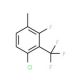6-Chloro-2-fluoro-3-methylbenzotrifluoride - chemical structure image