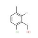 6-Chloro-2-fluoro-3-methylbenzyl alcohol (CAS 261762-84-9) - chemical structure image