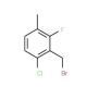 6-Chloro-2-fluoro-3-methylbenzyl bromide - chemical structure image
