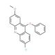 6-Chloro-2-methoxy-9-phenoxyacridine (CAS 7478-26-4) - chemical structure image