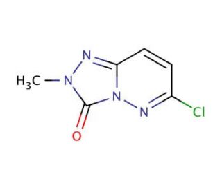 6-Chloro-2-methyl[1,2,4]triazolo[4,3-b]pyridazin-3(2H)-one (CAS 65866-54-8) - chemical structure image