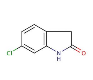 6-Chloro-2-oxindole (CAS 56341-37-8) - chemical structure image
