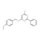 6-Chloro-2-phenyl-4-pyrimidinyl4-methoxybenzylether (CAS 1044559-74-1) - chemical structure image