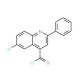 6-chloro-2-phenylquinoline-4-carbonyl chloride - chemical structure image