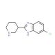 6-Chloro-2-piperidin-3-yl-1H-benzimidazole - chemical structure image