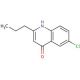 6-Chloro-2-propyl-4-quinolinol (CAS 927800-89-3) - chemical structure image