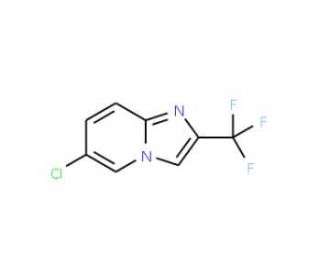 6-Chloro-2-(trifluoromethyl)imidazo[1,2-a]pyridine - chemical structure image