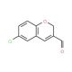 6-chloro-2H-chromene-3-carbaldehyde (CAS 57544-34-0) - chemical structure image