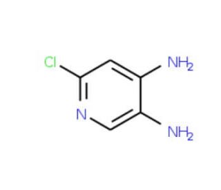 6-Chloro-3,4-diaminepyridine (CAS 89182-17-2) - chemical structure image