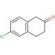 6-Chloro-3,4-dihydro-2(1H)-naphthalenone (CAS 17556-18-2) - chemical structure image
