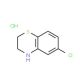 6-chloro-3,4-dihydro-2H-1,4-benzothiazine hydrochloride - chemical structure image