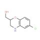 (6-Chloro-3,4-dihydro-2H-1,4-benzoxazin-2-yl)-methanol - chemical structure image