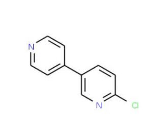 6-Chloro-3,4&prime;-bipyridine (CAS 79739-22-3) - chemical structure image