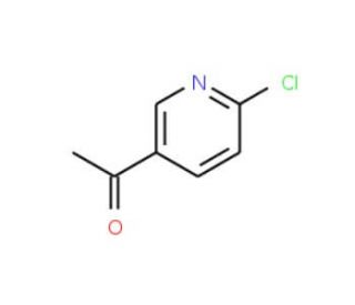 6-Chloro-3-acetylpyridine (CAS 55676-22-7) - chemical structure image