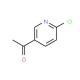 6-Chloro-3-acetylpyridine (CAS 55676-22-7) - chemical structure image