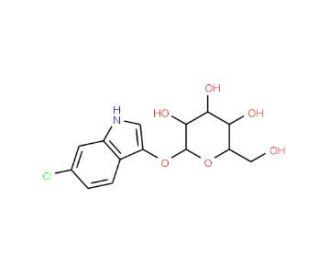 6-Chloro-3-indoxyl-&alpha;-D-mannopyranoside (CAS 425427-88-9) - chemical structure image