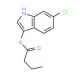 6-Chloro-3-indoxyl butyrate (CAS 159954-34-4) - chemical structure image