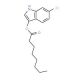 6-Chloro-3-indoxyl caprylate (CAS 159954-35-5) - chemical structure image