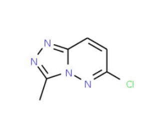 6-chloro-3-methyl[1,2,4]triazolo[4,3-b]pyridazine (CAS 7197-01-5) - chemical structure image