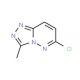 6-chloro-3-methyl[1,2,4]triazolo[4,3-b]pyridazine (CAS 7197-01-5) - chemical structure image